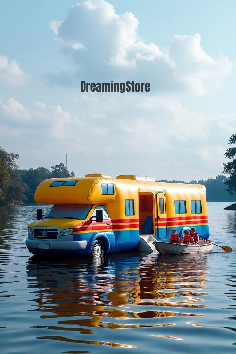Inflatable RV Lake Float