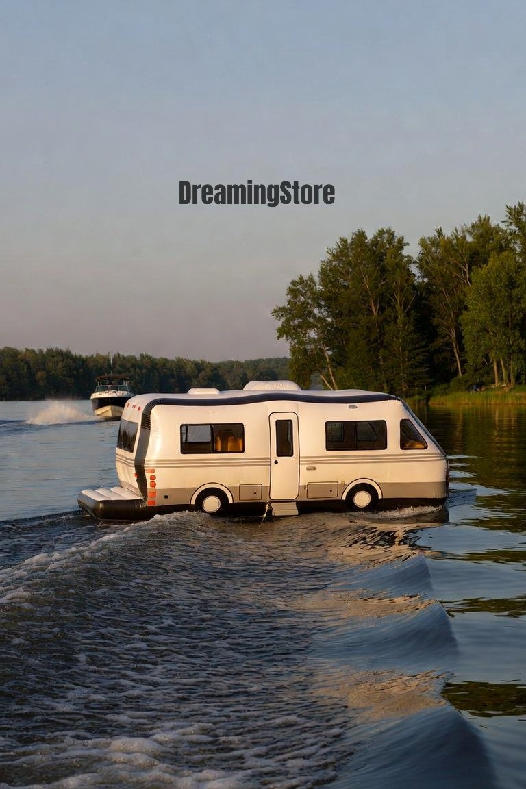 giant inflatable RV floats