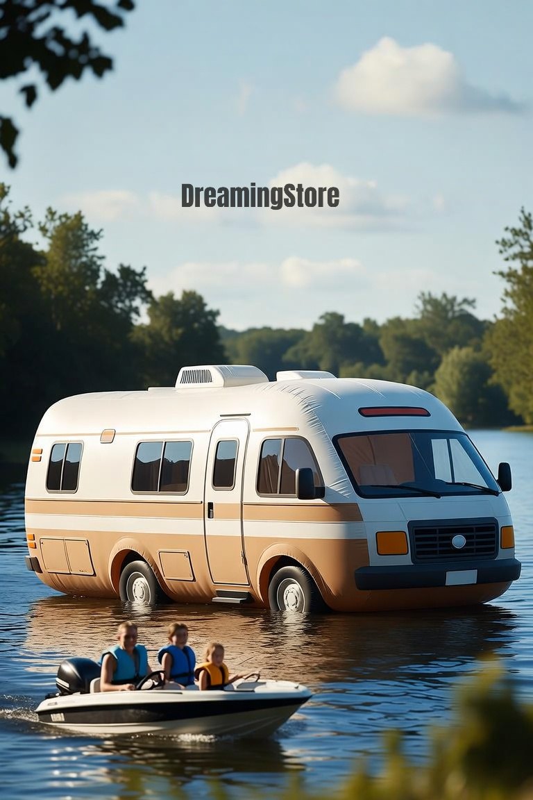 giant inflatable RV floats