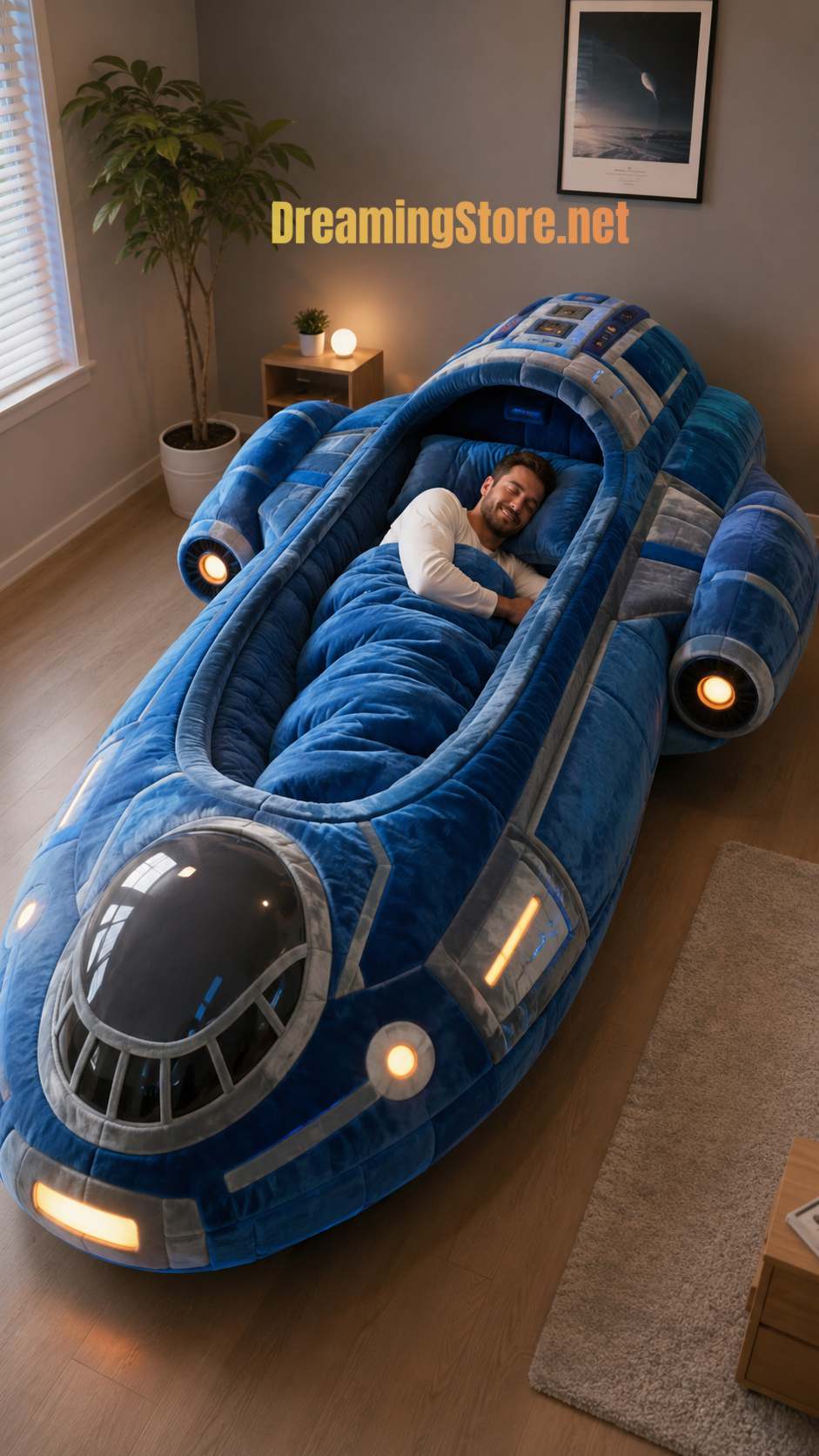 Mini Inflatable Spaceship Bed