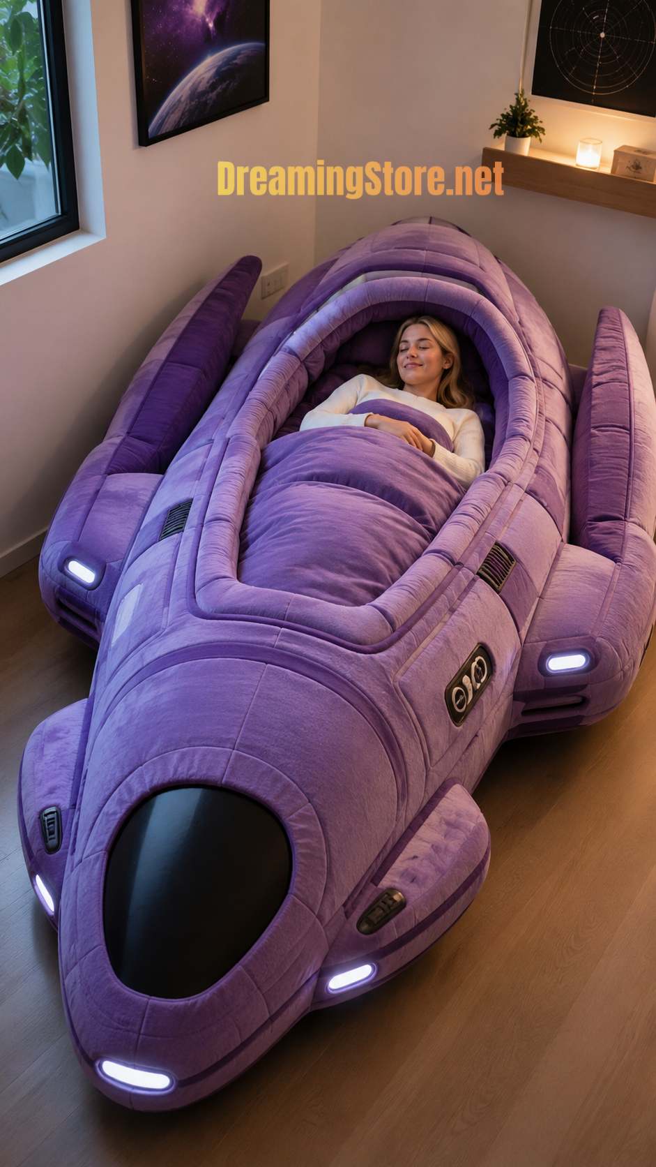 Mini Inflatable Spaceship Bed