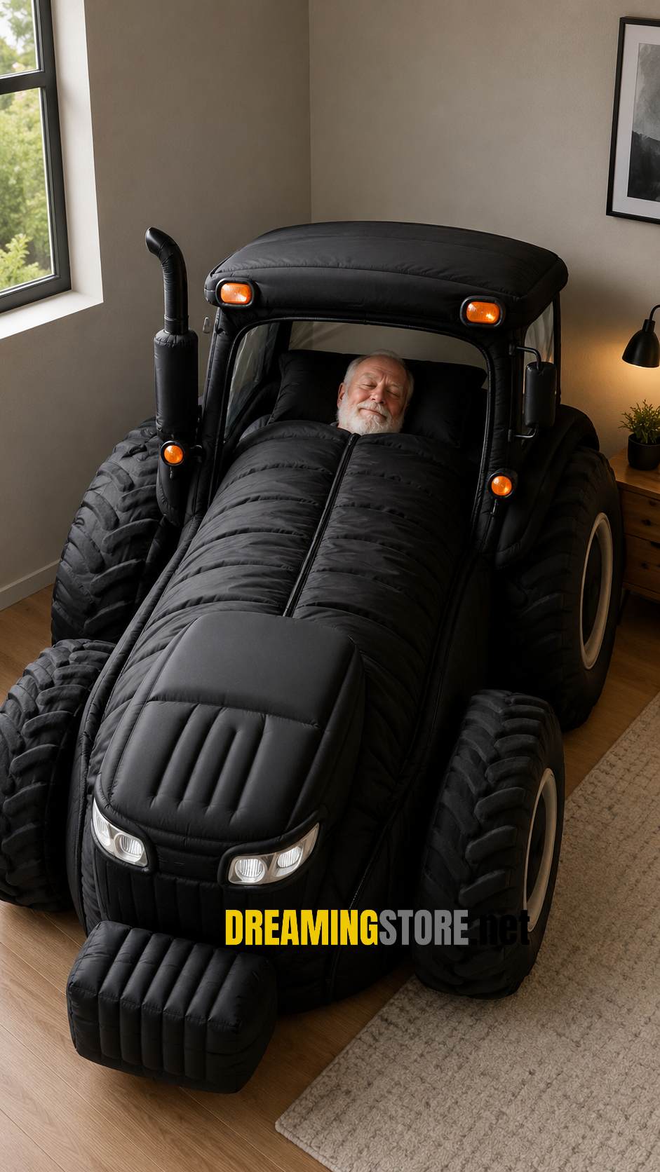 Cute Inflatable Tractor Beds