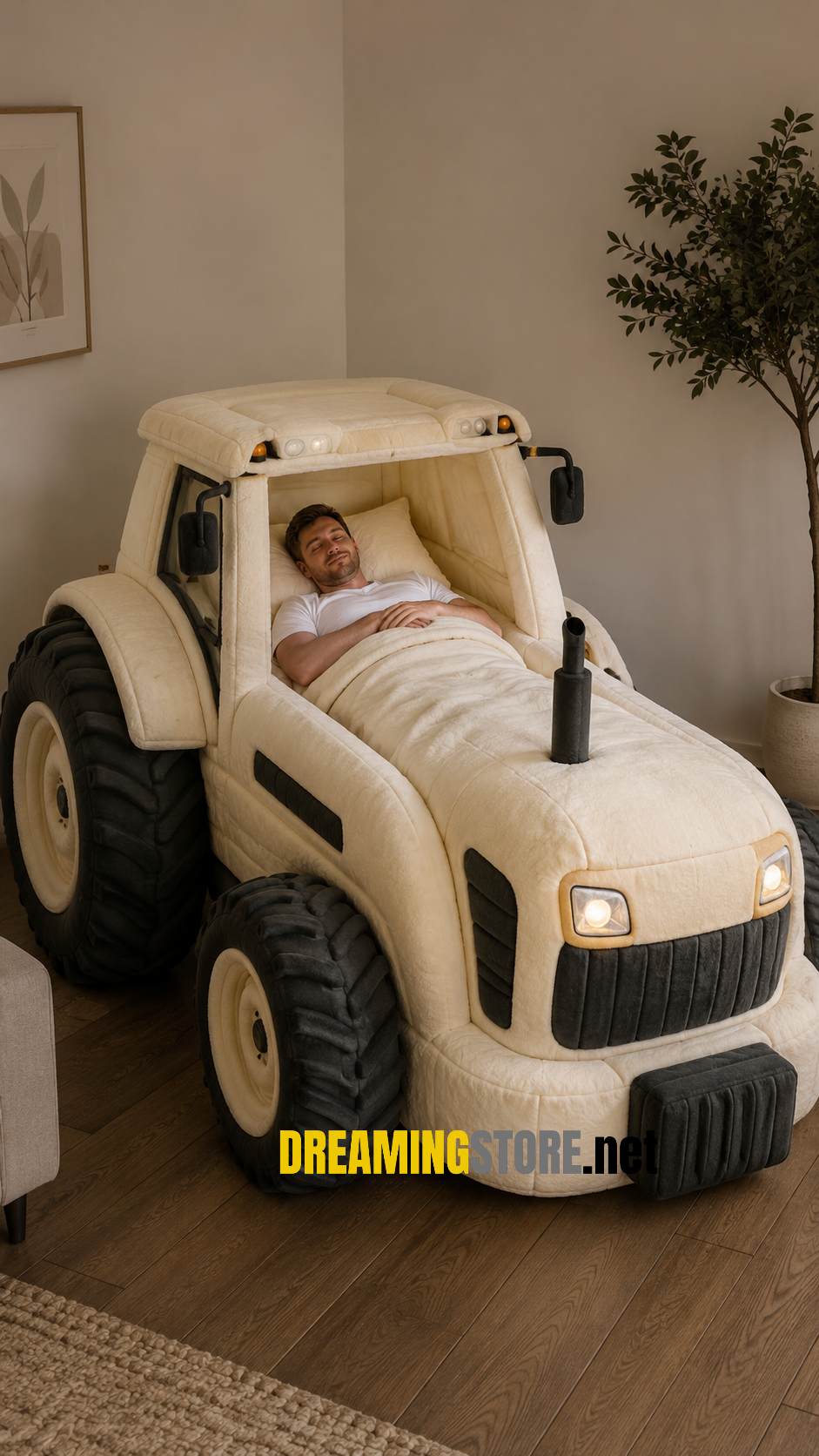 Cute Inflatable Tractor Beds