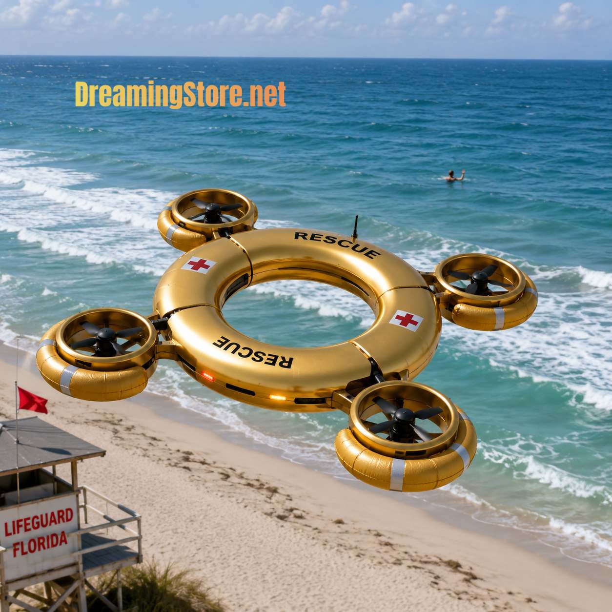 Water Rescue Drone