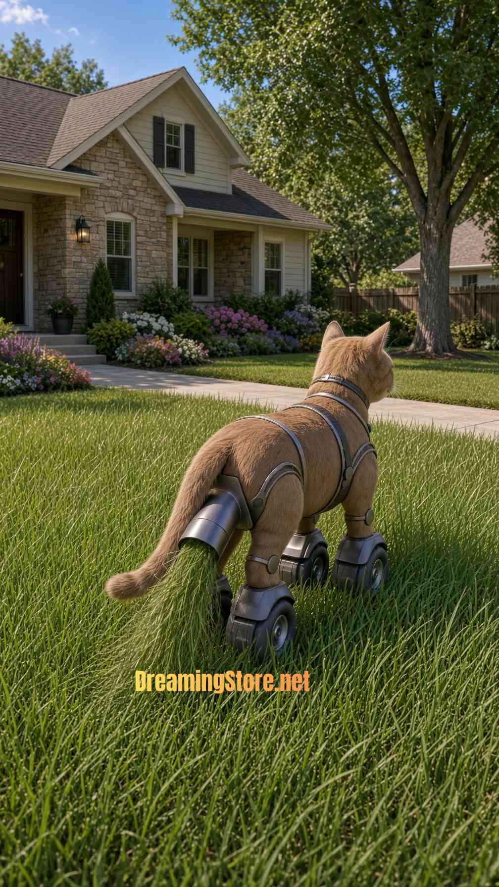 Robot Cat Lawn Mowers