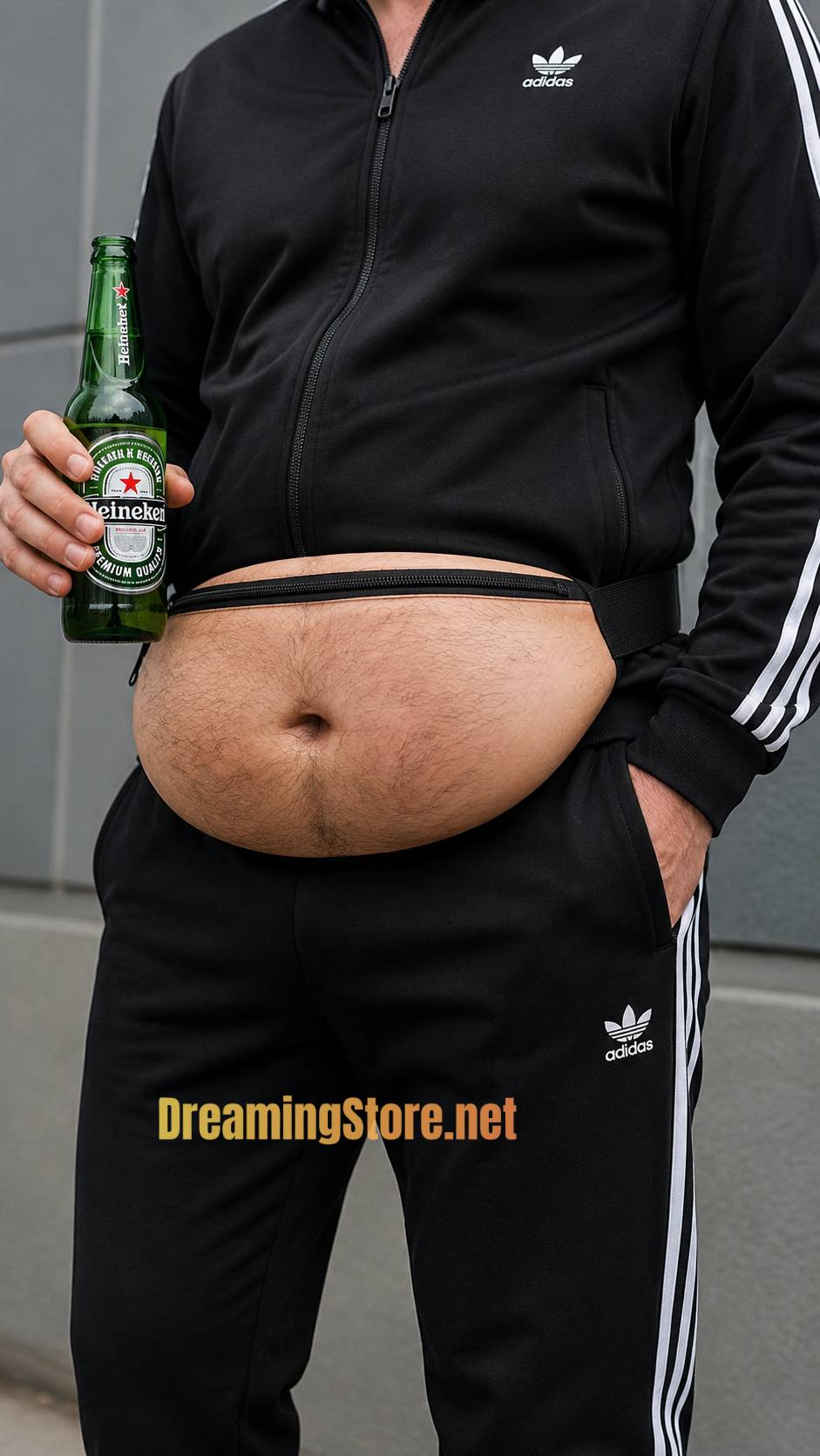 belly-shaped fanny pack