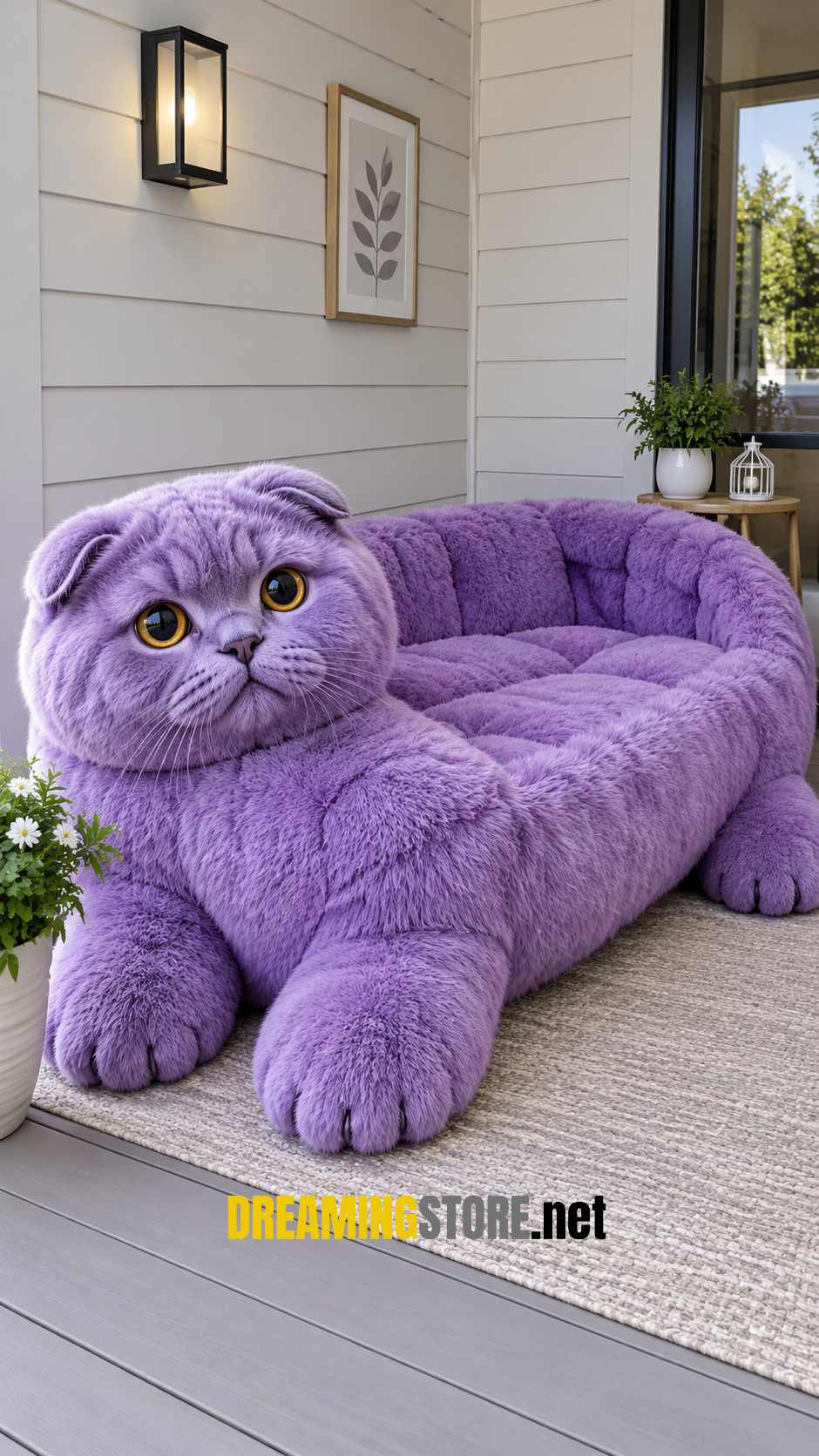 Giant Scottish Fold Sofa