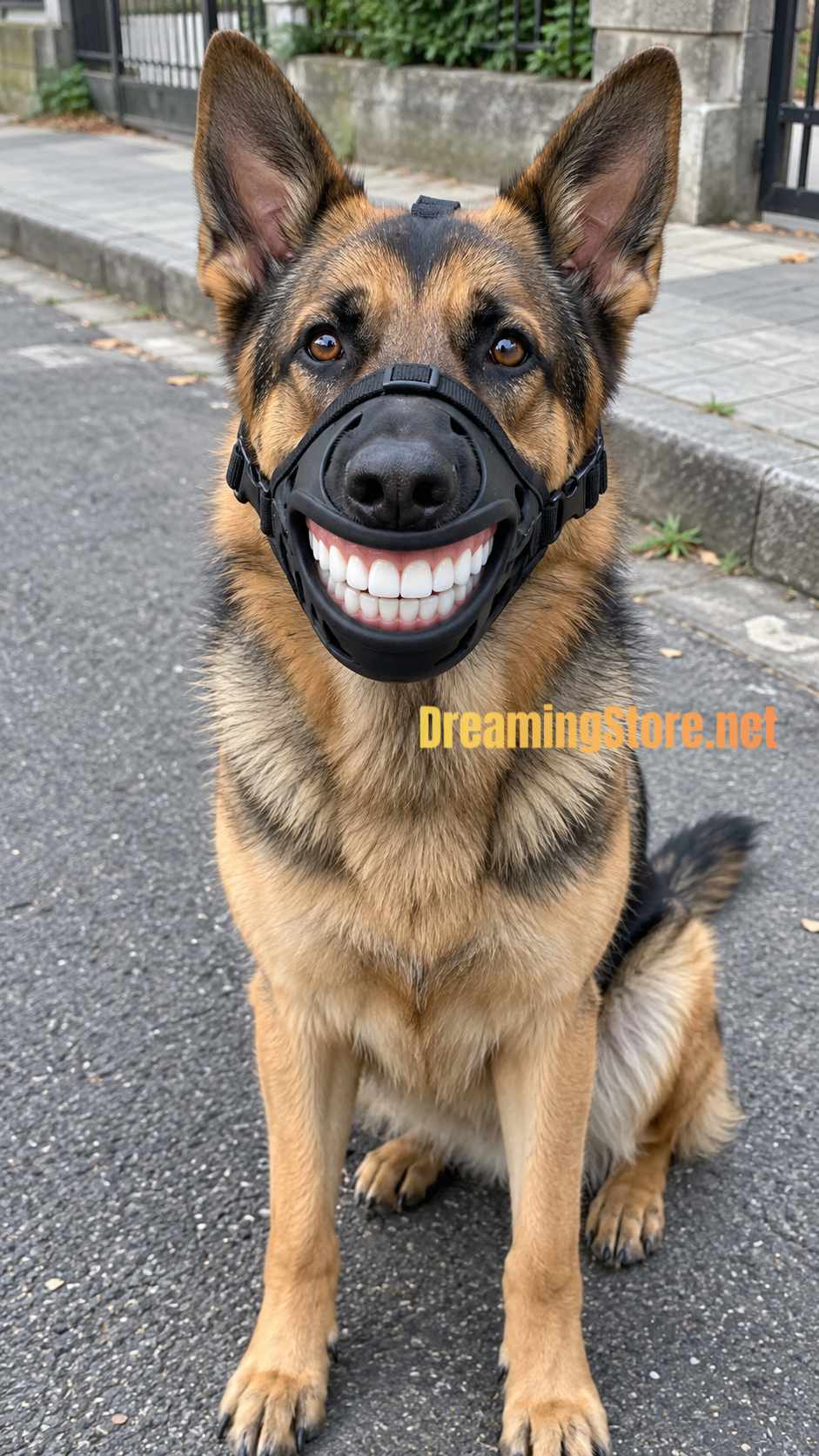 Funny Dog Teeth Mask