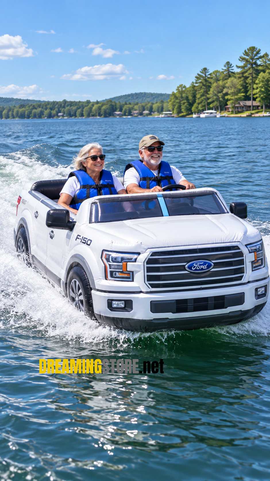 Inflatable Ford F150 Boat