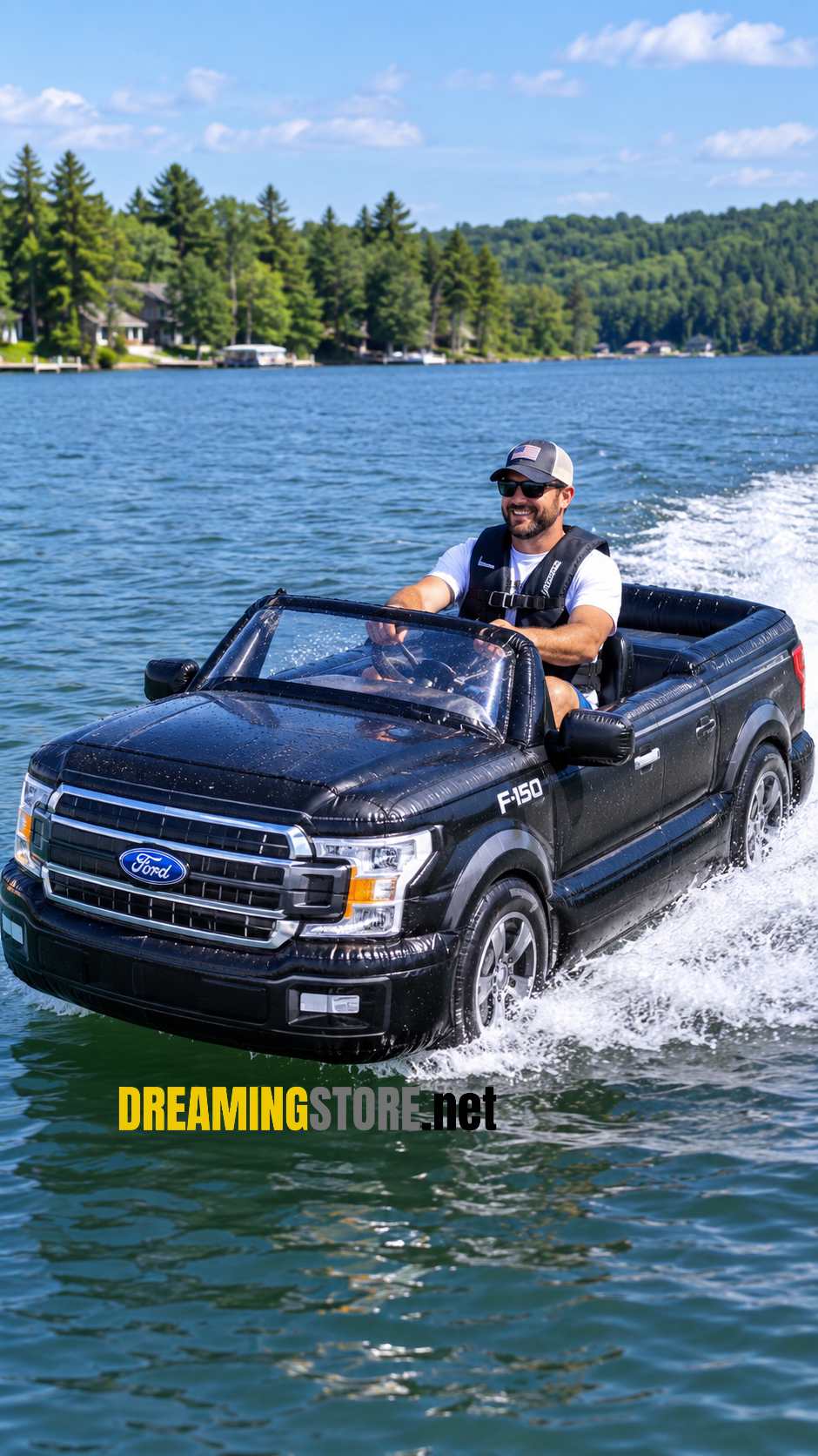 Ford F150 motorized float