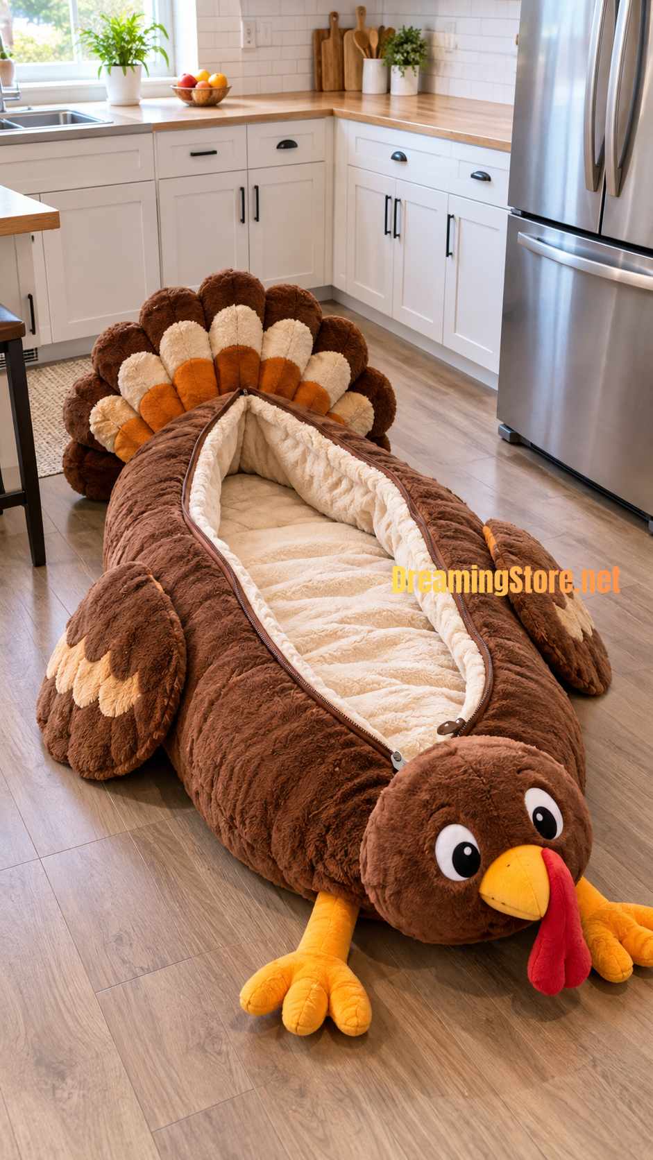 cute Turkey-shaped sleeping bag