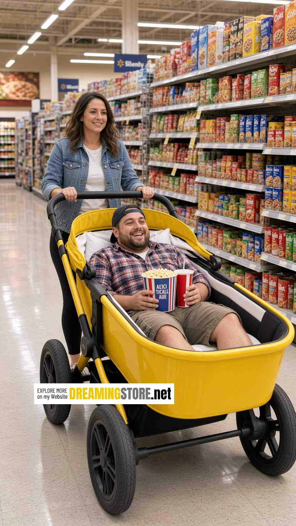 giant stroller for adults