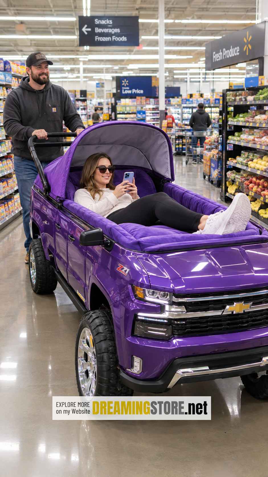 Luxury Pickup Truck Adult Stroller