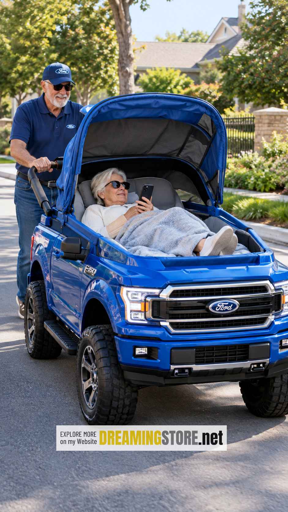Luxury Pickup Truck Adult Stroller