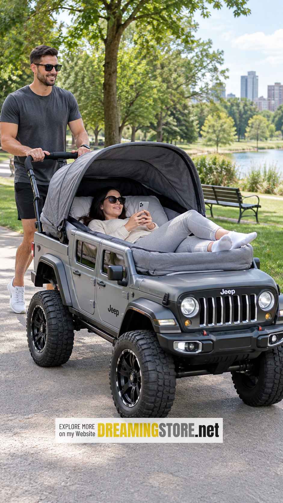stunning pickup truck stroller for adults