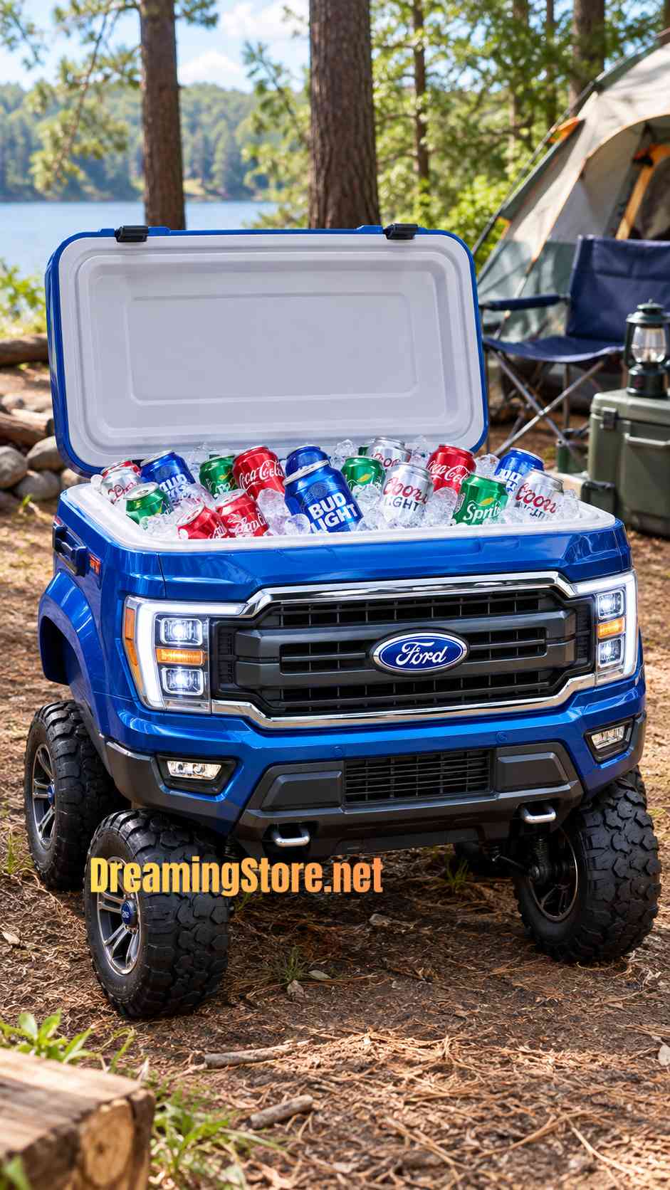 pickup truck-shaped coolers