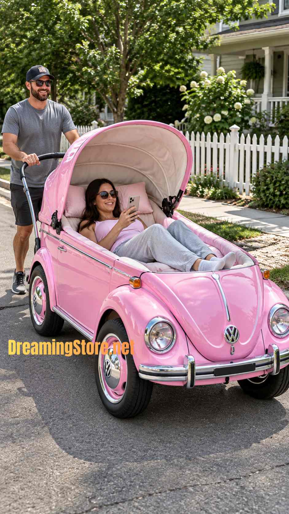 Volkswagen Beetle adult stroller